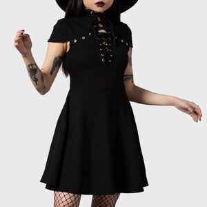 Tied Up Skater Dress